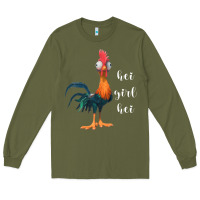 Army Green hei girl Long Sleeve Tee - artisFamous