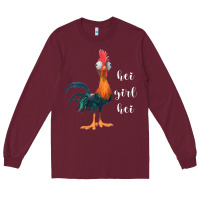 Burgundy hei girl Long Sleeve Tee - artisFamous