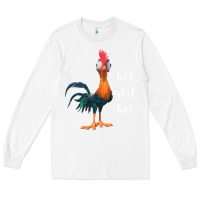 White hei girl Long Sleeve Tee - artisFamous