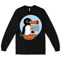 Black noot noot funny Long Sleeve Tee - artisFamous