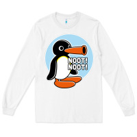 White noot noot funny Long Sleeve Tee - artisFamous