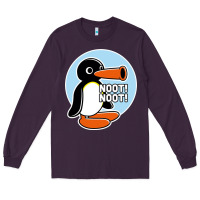 Plum noot noot funny Long Sleeve Tee - artisFamous