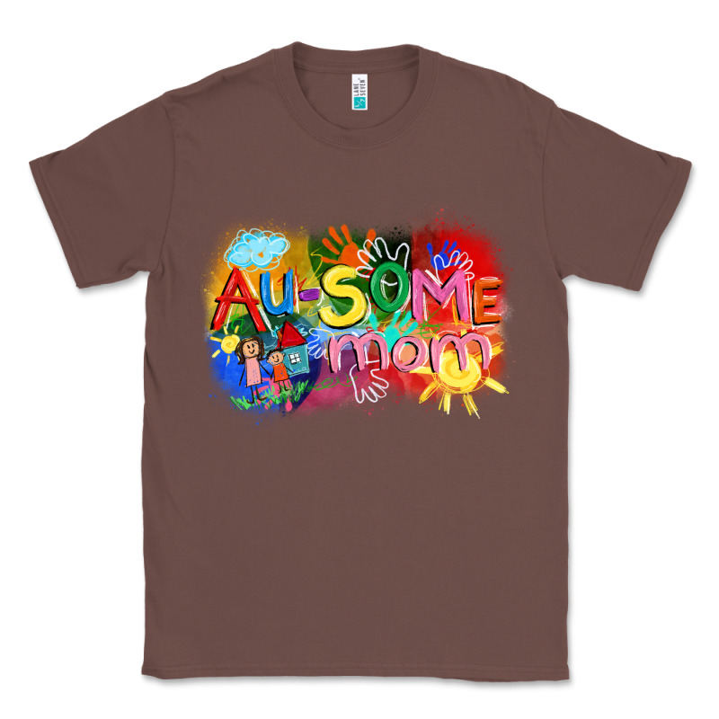 Au-some Mom Autism Classic Tee by FaDigitalArtStudio | Teevron