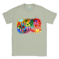 Matcha Au-some mom Autism Classic Tee - FaDigitalArtStudio