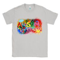Moon Dust Au-some mom Autism Classic Tee - FaDigitalArtStudio
