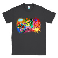 Smoke Au-some mom Autism Classic Tee - FaDigitalArtStudio
