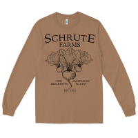 Toasted Coconut Schrute Farms - The Office Long Sleeve Tee - artisFamous