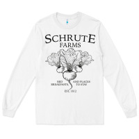 White Schrute Farms - The Office Long Sleeve Tee - artisFamous