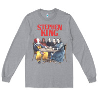 Heather Grey retro cult classic Long Sleeve Tee - artisFamous