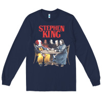 Navy retro cult classic Long Sleeve Tee - artisFamous
