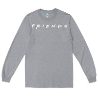 Heather Grey Friends Long Sleeve Tee - artisFamous