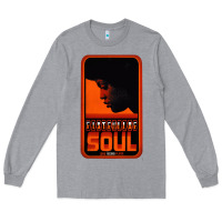 Heather Grey Fist Full Of Soul Long Record Player Long Sleeve Tee - artisFamous