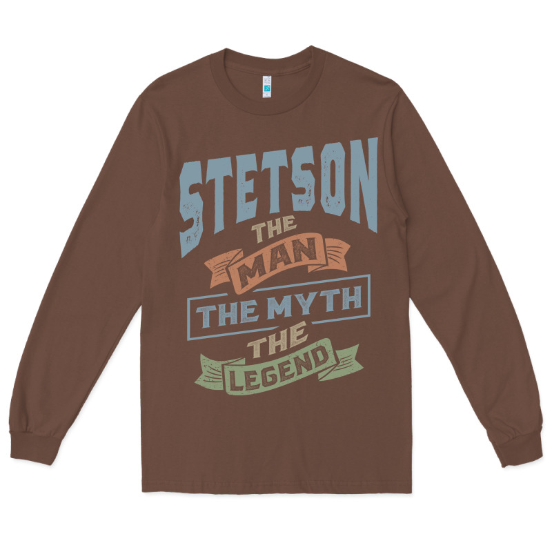 Stetson Personalized Name Birthday Gift Long Sleeve Tee by artisFamous | Teevron