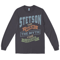 Smoke Stetson Personalized Name Birthday Gift Long Sleeve Tee - artisFamous