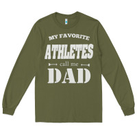 Army Green coach dad t shirt   sports lover gift Long Sleeve Tee - artisFamous