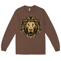 Chestnut Lion t-shirt  designs Long Sleeve Tee - artisFamous