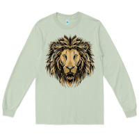 Matcha Lion t-shirt  designs Long Sleeve Tee - artisFamous