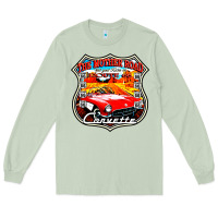Matcha CLASSIC CARS ROUTE 66 Long Sleeve Tee - artisFamous