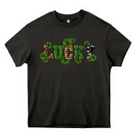 Asphalt st patricks day lucky shamrock Heavy Core Tee - RanaPortraitStore