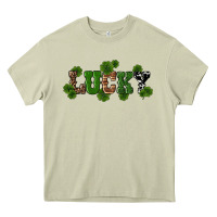 Mossy st patricks day lucky shamrock Heavy Core Tee - RanaPortraitStore