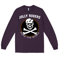 Plum fear the bones Long Sleeve Tee - artisFamous