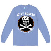 Colony Blue fear the bones Long Sleeve Tee - artisFamous