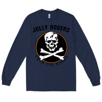 Navy fear the bones Long Sleeve Tee - artisFamous