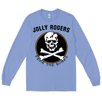 Colony Blue fear the bones Long Sleeve Tee - artisFamous