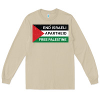 Mushroom end is.rae.li apartheid free pales  flag  t shirt Long Sleeve Tee - artisFamous