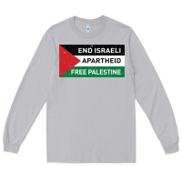 Moon Dust end is.rae.li apartheid free pales  flag  t shirt Long Sleeve Tee - artisFamous