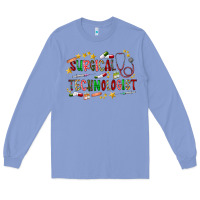 Colony Blue Surgical Technologist Long Sleeve Tee - CowhideDigitalArt