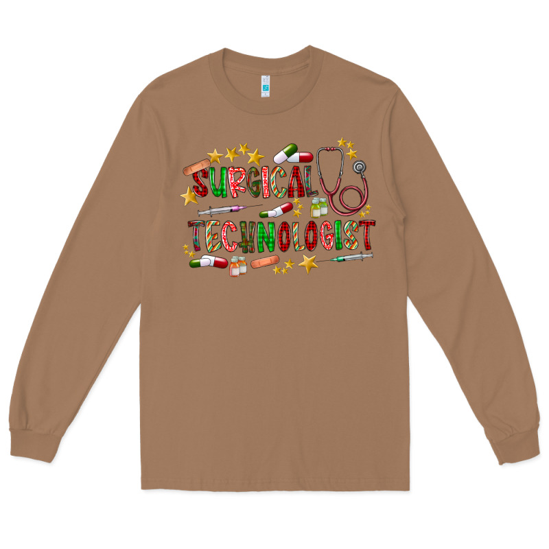 Surgical Technologist Long Sleeve Tee by CowhideDigitalArt | Teevron