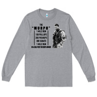 Heather Grey the murph challenge Long Sleeve Tee - artisFamous