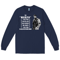 Navy the murph challenge Long Sleeve Tee - artisFamous