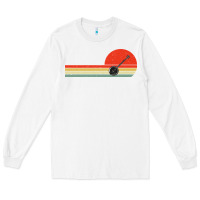 White Banjo Bluegrass Music Traditional Musician vintage retro Long Sleeve Tee - artisFamous