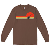 Chestnut Banjo Bluegrass Music Traditional Musician vintage retro Long Sleeve Tee - artisFamous