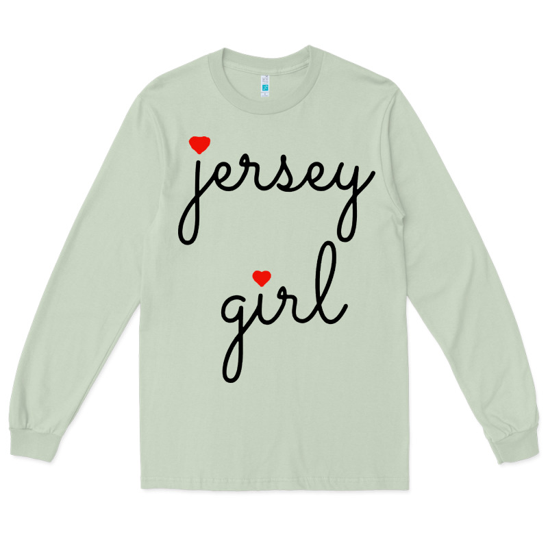 New Jersey Girl On The Shore Long Sleeve Tee by artisFamous | Teevron