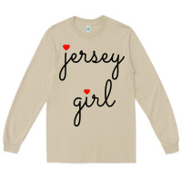 Mushroom new jersey girl on the shore Long Sleeve Tee - artisFamous