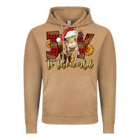 Vintage Camel joy to the world christmas cow Vintage Hoodie - LillyAllenDesigns