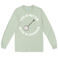 Matcha Banjo Bluegrass Music Traditional Musician Funny Gift Long Sleeve Tee - artisFamous