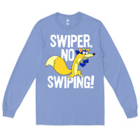 Colony Blue swiper no swiping Long Sleeve Tee - artisFamous