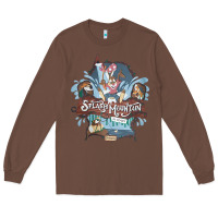 Chestnut Splash Mountain Long Sleeve Tee - artisFamous