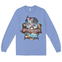 Colony Blue Splash Mountain Long Sleeve Tee - artisFamous