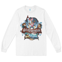 White Splash Mountain Long Sleeve Tee - artisFamous