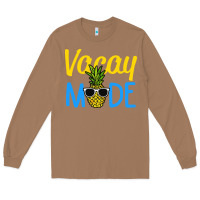 Toasted Coconut vacay mode shirt pineapple Long Sleeve Tee - artisFamous