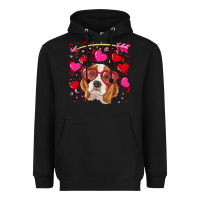 Valentines Day  Beagle Heavyweight Hoodie | Teevron