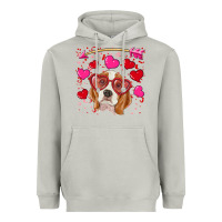 Moon Dust Valentines day  beagle Heavyweight Hoodie - RanaPortraitStore