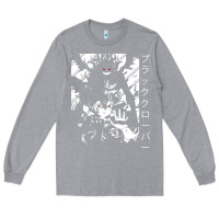 Heather Grey vintage japanese anime Long Sleeve Tee - artisFamous