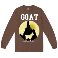Chestnut big thunder mountain goat Long Sleeve Tee - artisFamous