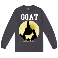 Smoke big thunder mountain goat Long Sleeve Tee - artisFamous